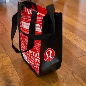 Lululemon reusable bag